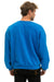 BOLT GRADIENT RELAXED CREW SWEATSHIRT - OCEAN // RAINBOW Sweatshirt Aviator Nation 