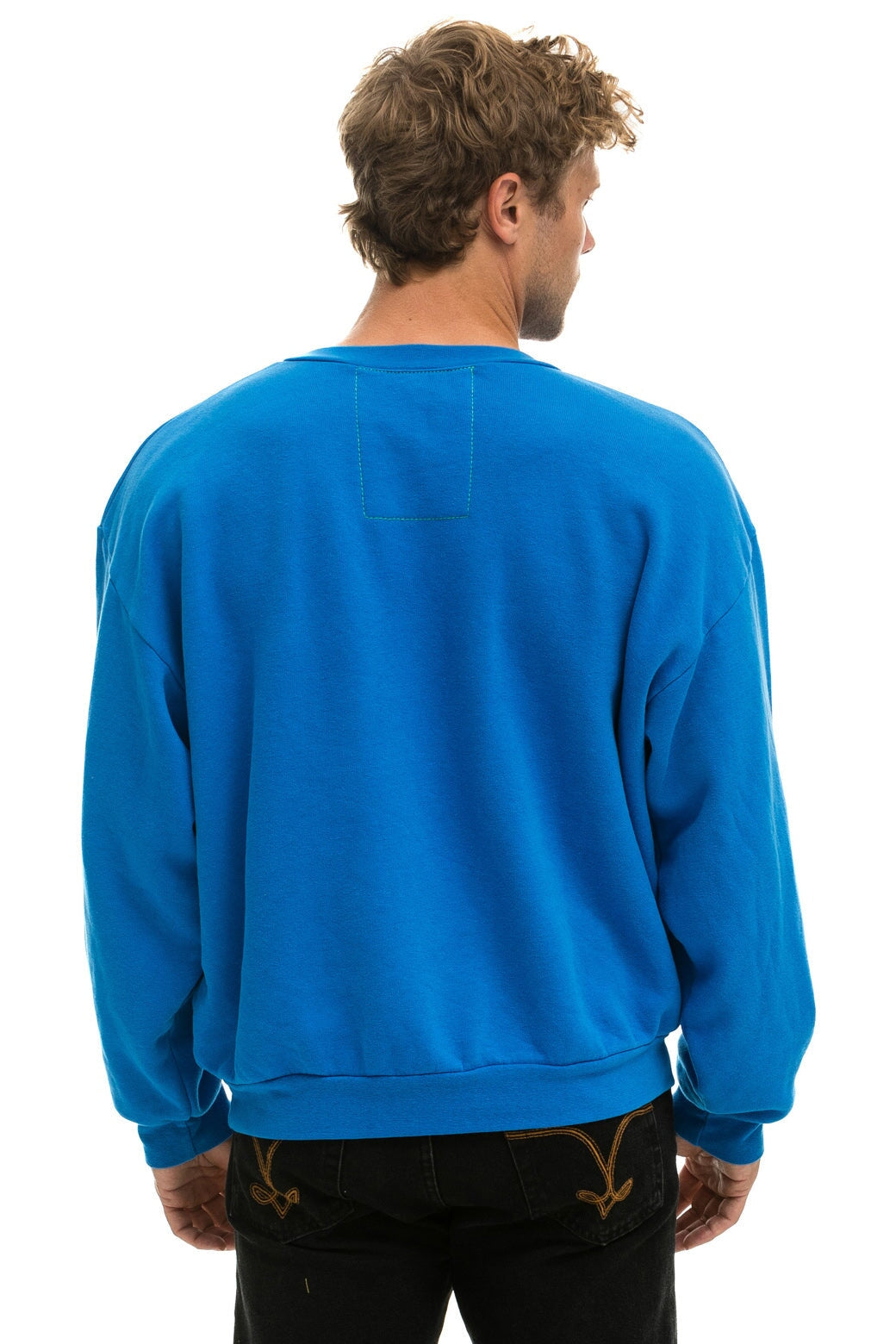 DAYDREAM RELAXED CREW SWEATSHIRT OCEAN