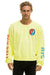 GOV BALL 2024 CREW SWEATSHIRT RELAXED - NEON YELLOW Aviator Nation 