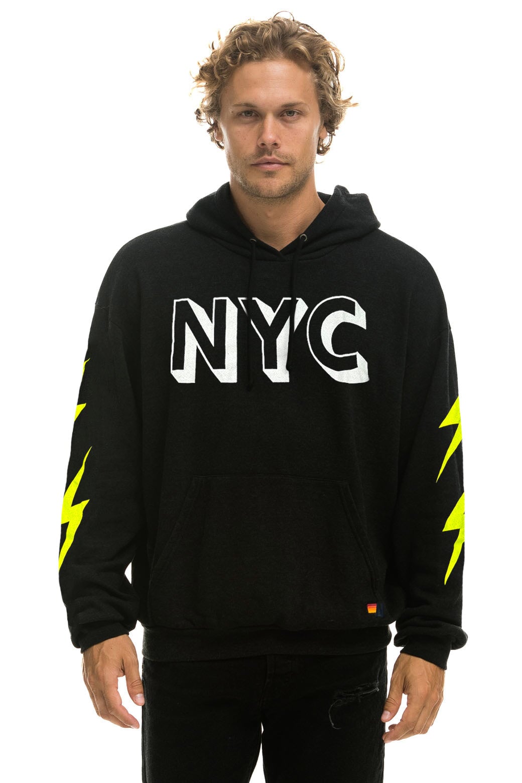 GOV BALL 2024 PULLOVER HOODIE RELAXED - BLACK Aviator Nation 