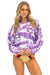 HAND DYED RELAXED CREW SWEATSHIRT - TIE DYE MAGENTA Sweatshirt Aviator Nation 