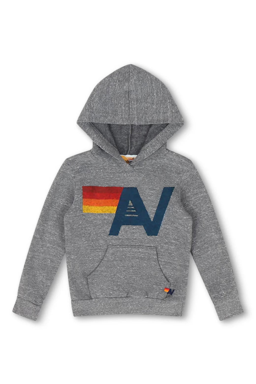 KID&#39;S LOGO PULLOVER HOODIE - HEATHER GREY