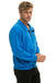 LOGO EMBROIDERY HALF ZIP SWEATSHIRT - OCEAN Sweatshirt Aviator Nation 