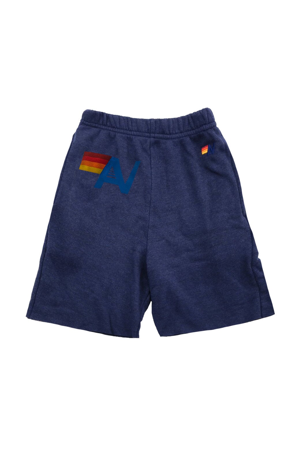 LOGO KIDS SWEATSHORTS - NAVY Kid&#39;s Shorts Aviator Nation 