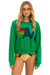 LOGO RELAXED CREW SWEATSHIRT - KELLY GREEN Sweatshirt Aviator Nation 