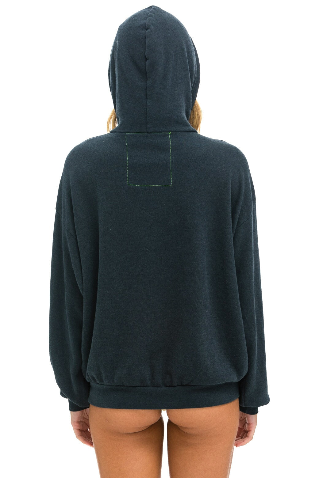 LOGO STITCH PULLOVER RELAXED HOODIE - CHARCOAL Hoodie Aviator Nation 