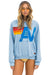 LOGO STITCH PULLOVER RELAXED HOODIE - ICE Hoodie Aviator Nation 