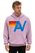 LOGO STITCH PULLOVER RELAXED HOODIE - MAUVE Hoodie Aviator Nation 