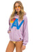 LOGO STITCH PULLOVER RELAXED HOODIE - MAUVE Hoodie Aviator Nation 