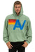 LOGO STITCH PULLOVER RELAXED HOODIE - SAGE Hoodie Aviator Nation 