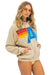 LOGO STITCH PULLOVER RELAXED HOODIE - SAND Hoodie Aviator Nation 