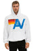 LOGO STITCH PULLOVER RELAXED HOODIE - WHITE Hoodie Aviator Nation 