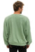 LOGO STITCH RELAXED CREW SWEATSHIRT - SAGE Sweatshirt Aviator Nation 