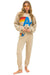 LOGO STITCH RELAXED CREW SWEATSHIRT - SAND Sweatshirt Aviator Nation 