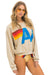 LOGO STITCH RELAXED CREW SWEATSHIRT - SAND Sweatshirt Aviator Nation 