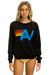 LOGO SWEATSHIRT - BLACK Sweatshirt Aviator Nation 