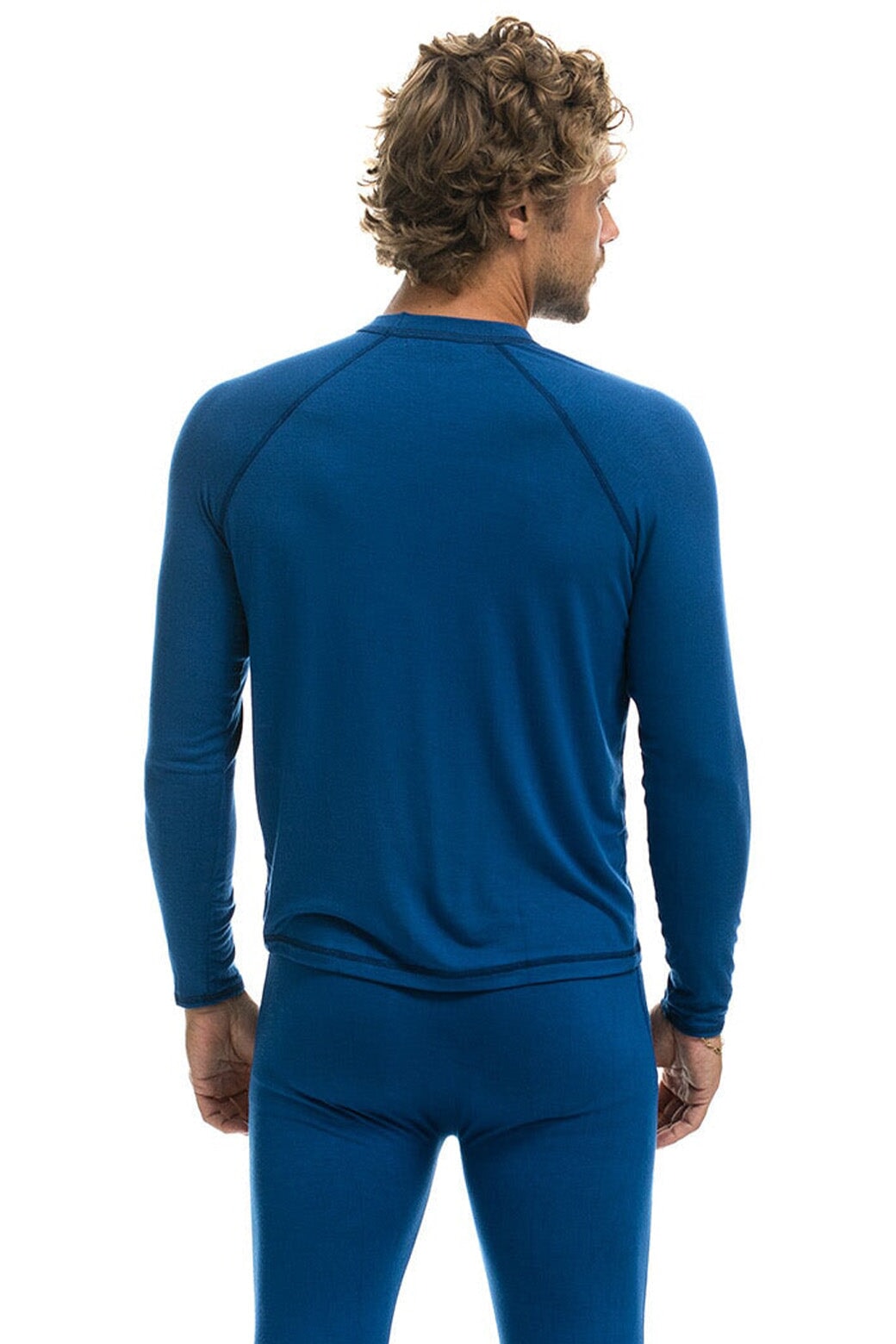 Aviator Nation Micro Modal Base Layer Top Royal L