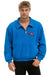 MOUNTAIN EMBROIDERY UNISEX HALF ZIP SWEATSHIRT - OCEAN Unisex Outerwear Aviator Nation 