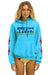 OUTSIDE LANDS 2024 PULLOVER HOODIE RELAXED - NEON BLUE Aviator Nation 