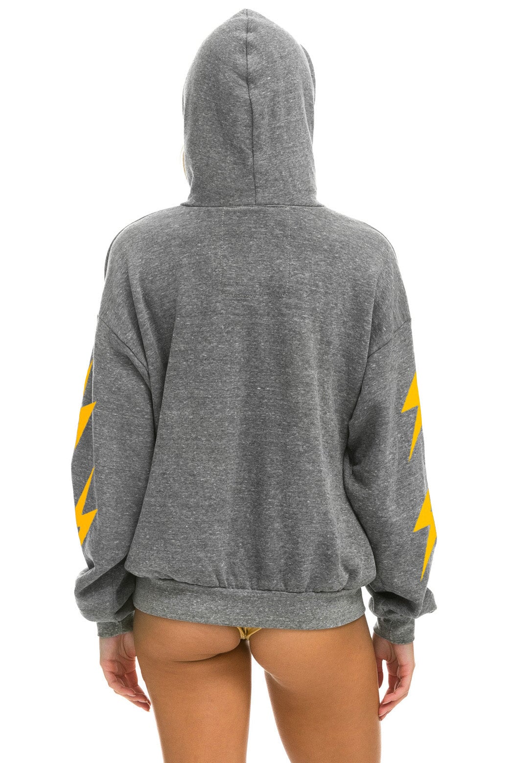 OUTSIDE LANDS 2024 ZIP HOODIE RELAXED - HEATHER GREY Aviator Nation 