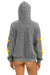 OUTSIDE LANDS 2024 ZIP HOODIE RELAXED - HEATHER GREY Aviator Nation 