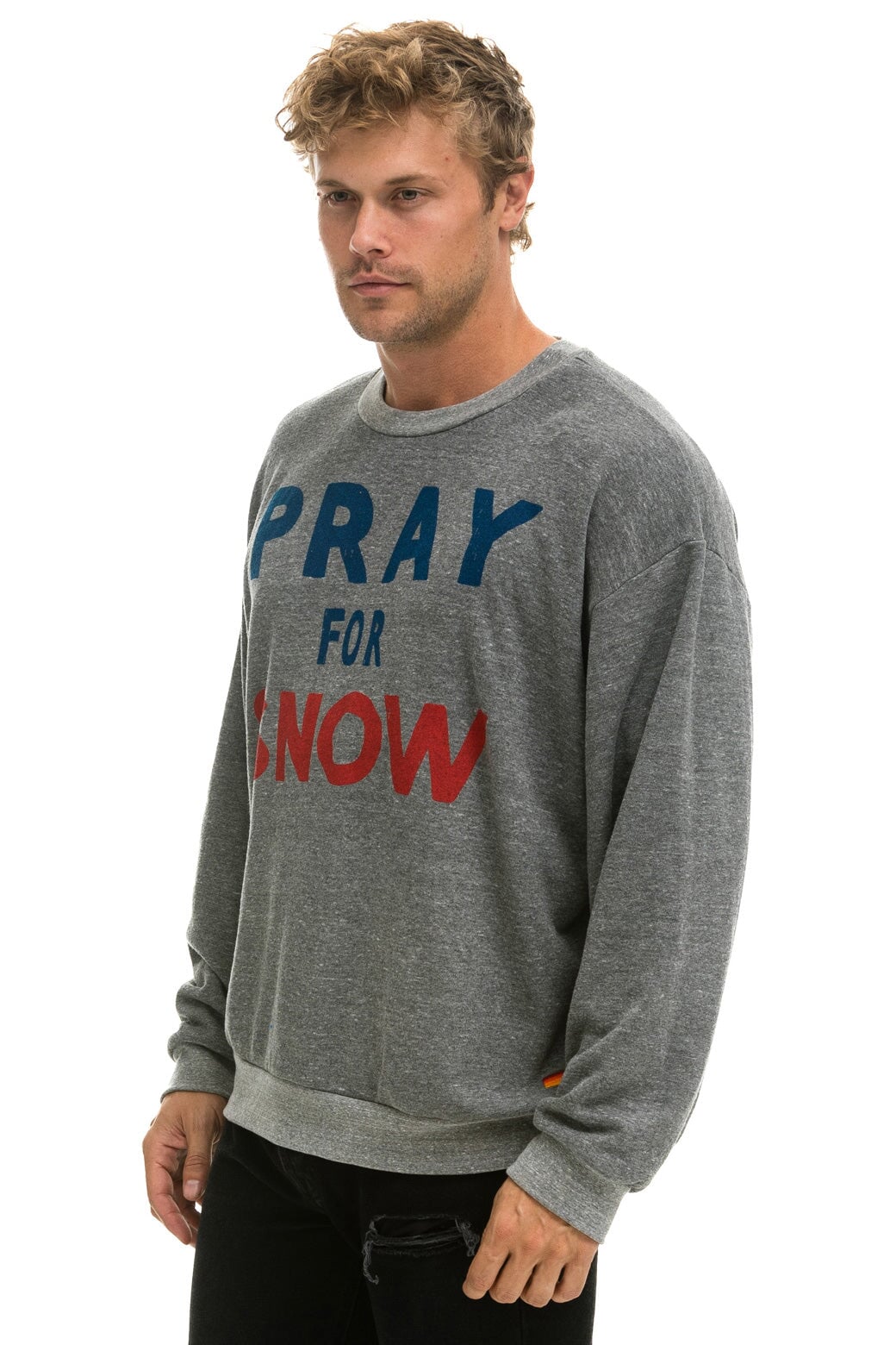 Pray for snow top sweatshirt