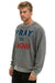 PRAY FOR SNOW RELAXED CREW SWEATSHIRT - HEATHER Sweatshirt Aviator Nation 