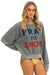 PRAY FOR SNOW RELAXED CREW SWEATSHIRT - HEATHER Sweatshirt Aviator Nation 