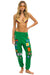 PRESALE: VINTAGE PATCH SWEATPANTS - KELLY GREEN Women's Sweatpants Aviator Nation 