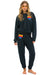 RAINBOW HEART STITCH RELAXED CREW SWEATSHIRT - CHARCOAL Sweatshirt Aviator Nation 