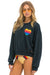 RAINBOW HEART STITCH RELAXED CREW SWEATSHIRT - CHARCOAL Sweatshirt Aviator Nation 