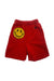 SMILEY KIDS SWEATSHORTS - RED Kid's Shorts Aviator Nation 