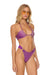 SPARKLE GYPSY RING HI-CUT FULL COVERAGE BIKINI BOTTOMS - GRAPE Swim Aviator Nation 