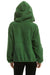 TEDDY UNISEX HOODED HALF ZIP JACKET - GARDEN GREEN Women's Outerwear Aviator Nation 