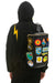 VINTAGE PATCH PUFFER BACKPACK - BLACK Backpack Aviator Nation 