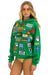 VINTAGE PATCH RELAXED PULLOVER HOODIE- KELLY GREEN Hoodie Aviator Nation 