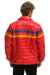 4 STRIPE TRAVELER JACKET - GLOSSY CHERRY Men's Outerwear Aviator Nation 