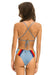 5 STRIPE HI-WAISTED BIKINI BOTTOMS - ISLANDA Swim Aviator Nation 