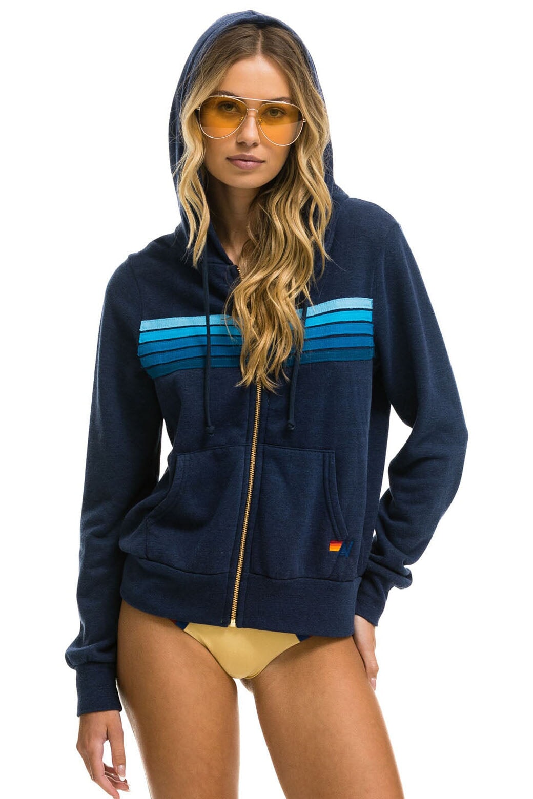 Navy blue hoodie women's hotsell