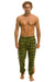 5 STRIPE SWEATPANTS - CAMO Mens Sweatpants Aviator Nation 