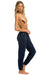 5 STRIPE SWEATPANTS - NAVY // BLUE Women's Sweatpants Aviator Nation 