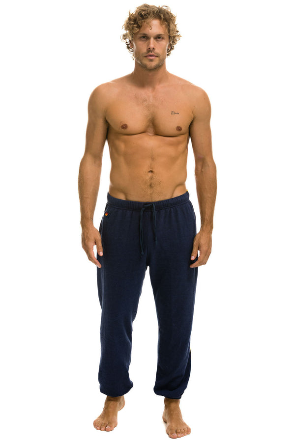 5 STRIPE SWEATPANTS NAVY Aviator Nation