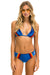 5 STRIPE VELVET SCRUNCH BIKINI BOTTOM - ANTIGUA Swim Aviator Nation 