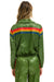 5 STRIPE - WINDBREAKER GARDEN GREEN GLOSSY Women's Outerwear Aviator Nation 