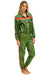 5 STRIPE - WINDBREAKER GARDEN GREEN GLOSSY Women's Outerwear Aviator Nation 