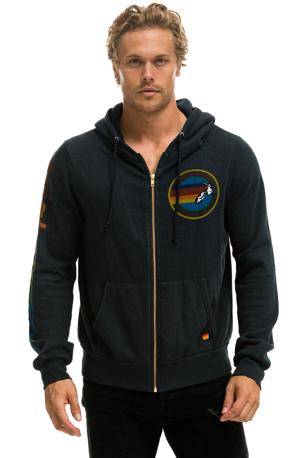 Aviator Nation zip up hoodie sweater SXSW austin hotsell