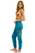 AVIATOR NATION AUSTIN SWEATPANTS - TEAL Women's Sweatpants Aviator Nation 