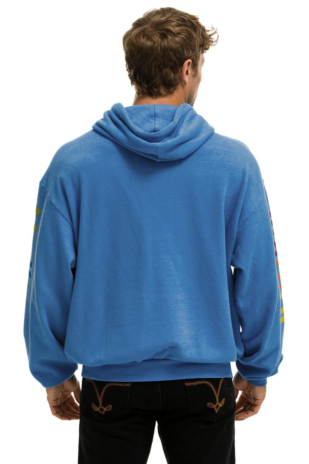 AVIATOR NATION HAIGHT ASHBURY RELAXED PULLOVER HOODIE - COBALT Hoodie Aviator Nation 