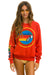 AVIATOR NATION HAMPTONS CREW SWEATSHIRT - RED Sweatshirt Aviator Nation 