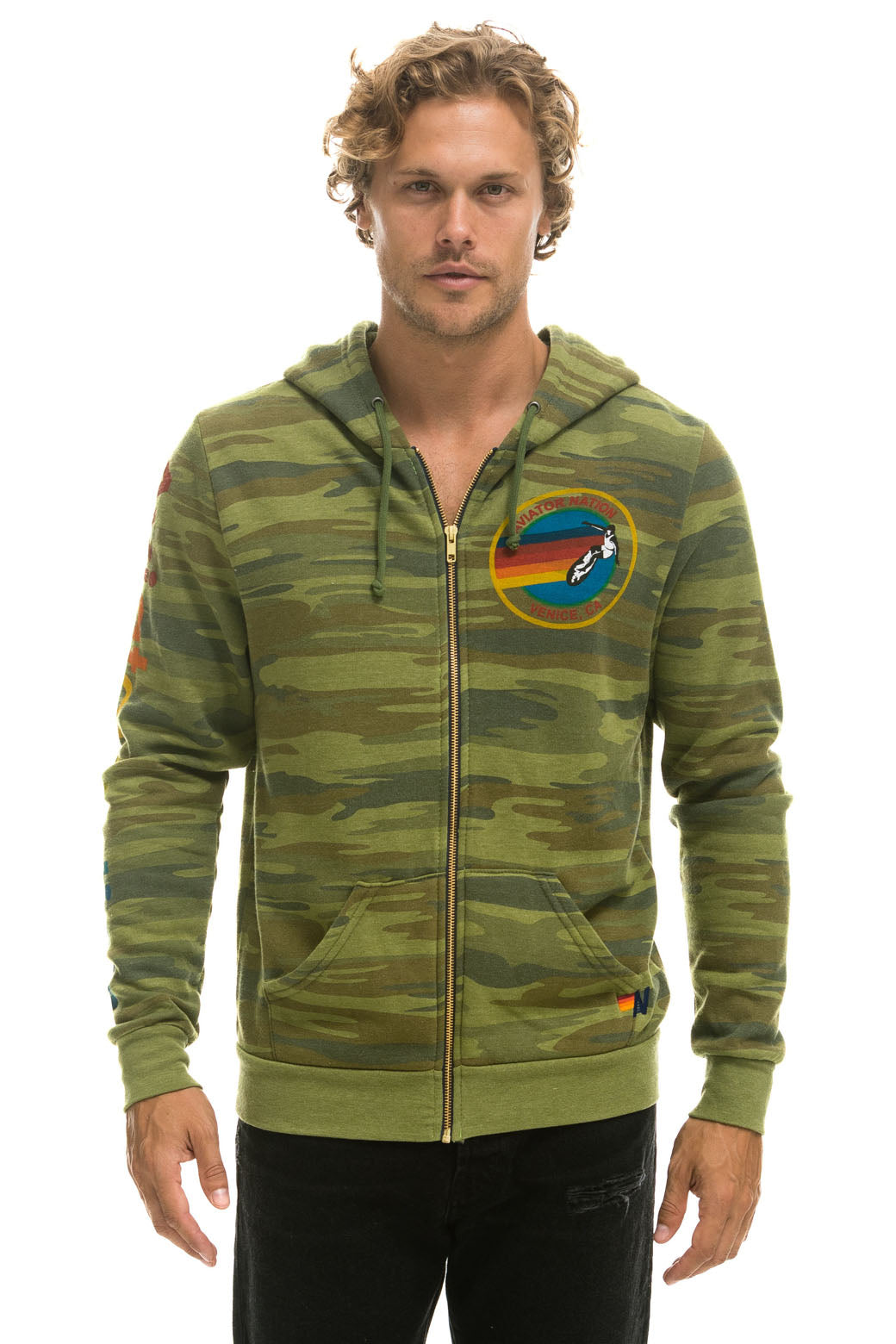 AVIATOR NATION HOODIE - CAMO